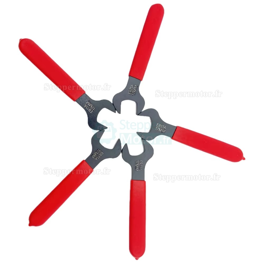 10 pi&egrave;ces cl&eacute; pour moteur de broche ER11A/ER20 pour CNC